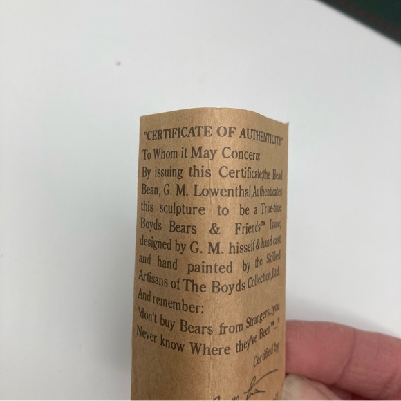 Boyds Bears & Friends Ms. Bruin The Teacher figurine Nativity series #4 - Picture 13 of 13